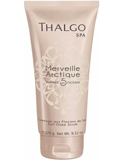 Gommage aux flocons de sels Merveille Arctique Thalgo-Algue Marine.