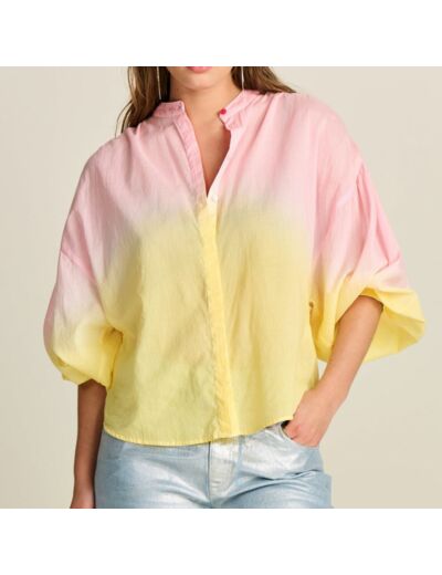 BLOUSE FADED PINK