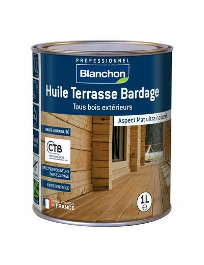 Blanchon huile bardage terrasse