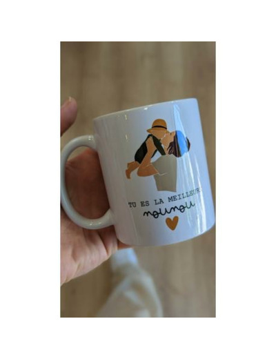 Mug "Tu es la meilleure nounou" - Jolie Môme Guise A23