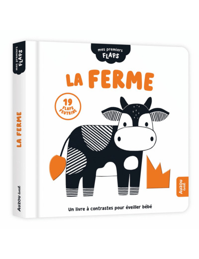 Livre d'éveil pour bébé - La Ferme - JM