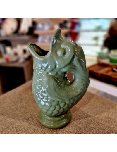 Vase Pichet Carafe Poisson en céramique - Really Nice Things- De ryck Valenciennes