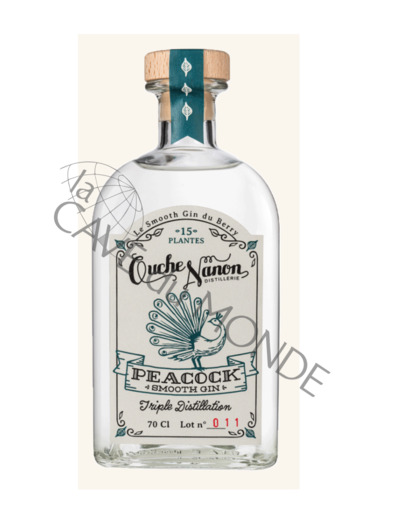 Gin Peacock Ouche Nanon 70cl 45%
