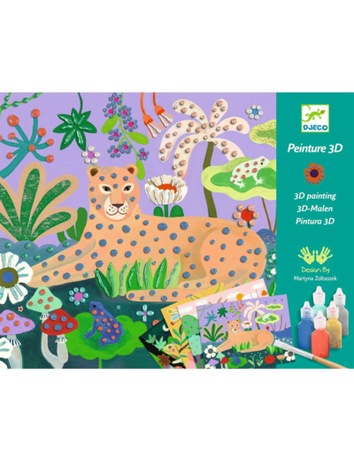 DJECO- COFFRET DE PEINTURE - Forêt Tropicale - DJ08968