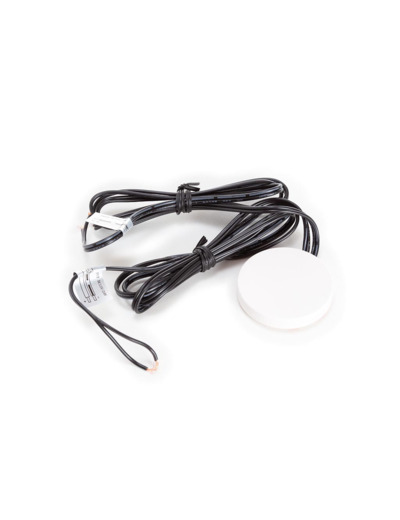 Interrupteur tactile LED caché pour panneau de meuble, idéal pour contrôler des bandes LED 12 V/24 V, installation facile, parfait pour la cuisine et le bureau, blanc