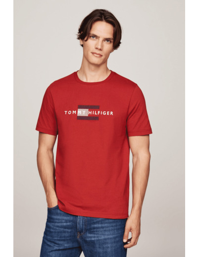 T-Shirt Tommy Hilfiger rouge