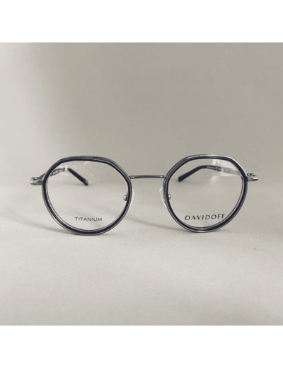 Lunettes De Vue DAP 108 De la Marque DavidOff Coloris Bleu / Chrome