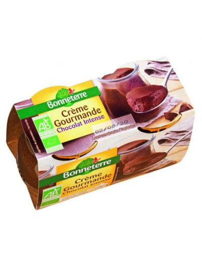 Crème gourmande chocolat intense 2x120g - Abc Bio