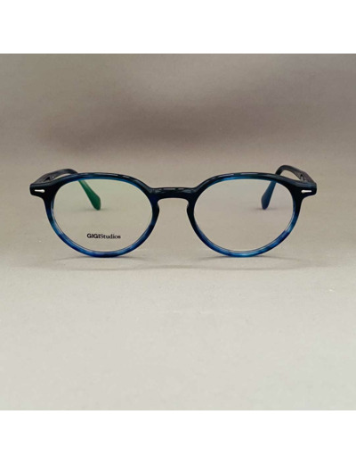 Lunettes de Vue Enfant Modèle Lotus de la Marque Gigi Studios Coloris Bleu