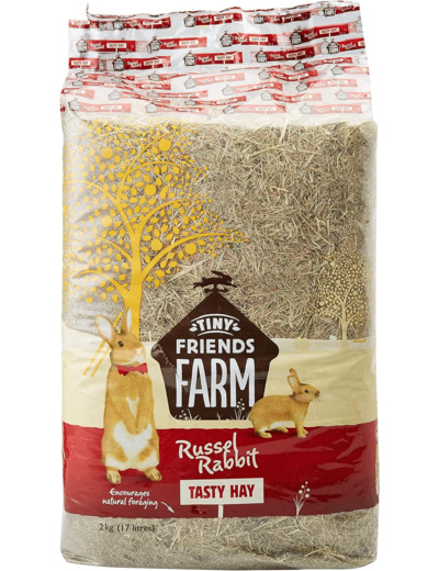 Supreme Petfoods Russel Rabbit Tasty Hay Foin de Prairie Nourriture pour Petit Animal