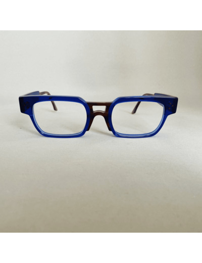 Lunettes de Vue Mixte Monsieur Pierre modèle Luther Coloris Bleu