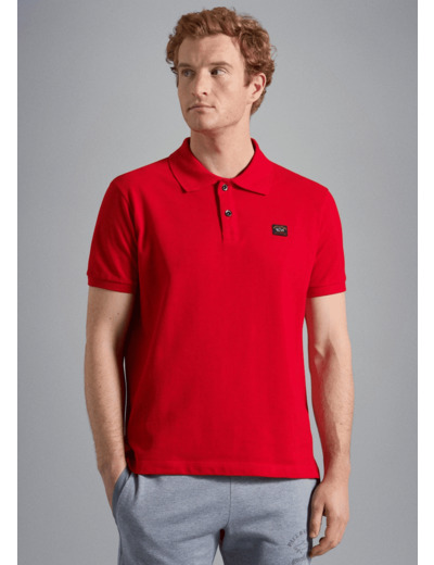 Polo Paul & Shark rouge