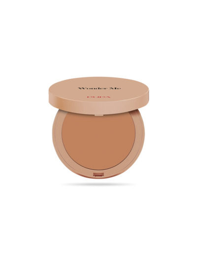 Wonder Me Bronzer Poudre visage bronzant perfection instantanée 001 Light Pupa-Algue Marine.