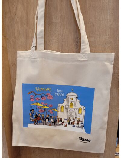 Tote Bag  Place Saint Nicolas Valenciennes