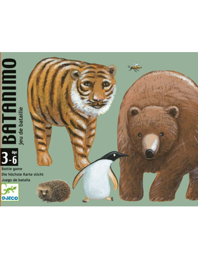 Djeco Jeu de Cartes Batanimo - DJ05177