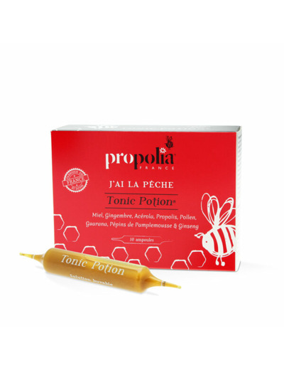 Tonic potion, Volume net : 100mL (10 ampoules)