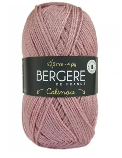 Pelote de laine à tricoter et au crochet Bergere de France - Calinou - Dragée