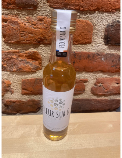 Sirop de fleur de sureau, Fleur sur O