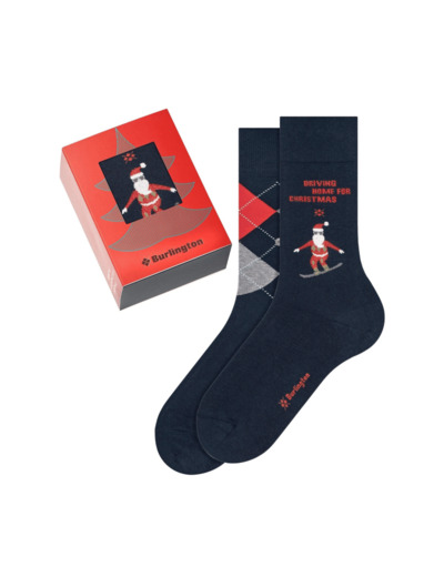 Coffret chaussettes Burlington marine