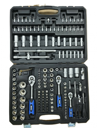 20253 - Coffret de douilles 172 pièces 1/4 - 3/8 - 1/2