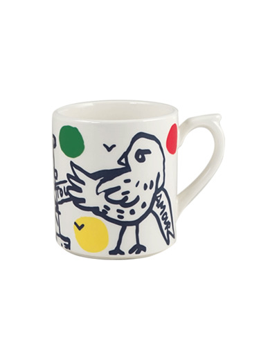 MUG TOUR EIFFEL  - L'ARCHIPEL SENTIMENTAL - Jean-Charles de Castelbajac - GIEN -