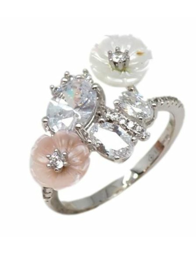 Bague florale