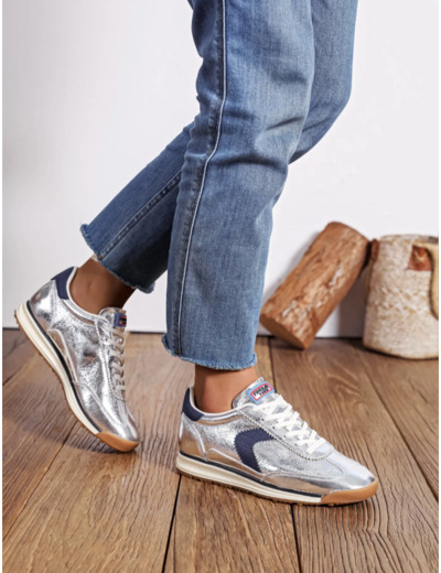 Basket FY1106 Argenté