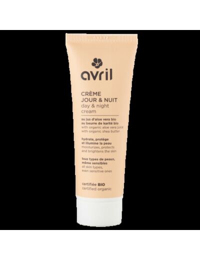 Crème visage jour & nuit toutes types de peaux Avril - Pharmacie d'Haspres