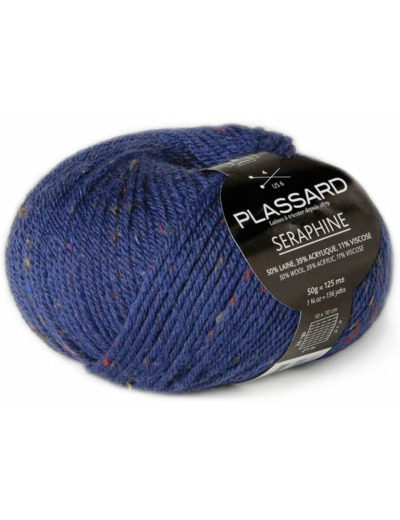 Pelote de laine à tricoter SERAPHINE- Plassard