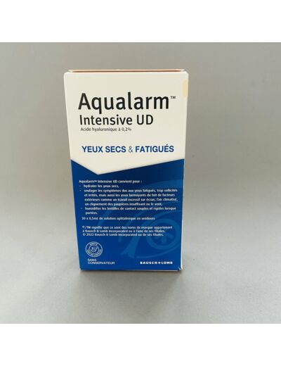 Aqualarm UP Intensive Solution ophtalmique 10 mL
