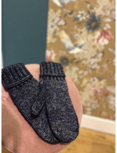 MOUFLES DARK BLUE - BECKSONDERGAARD