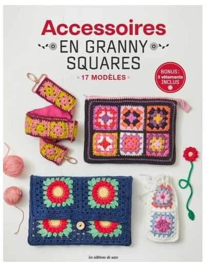 Accessoires en granny squares: 17 modèles