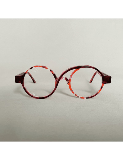 Lunettes de Vue Pierre Eyewear Modèle Zébulon Coloris Red Flowers