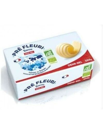 Beurre demi-sel 250g - Abc Bio