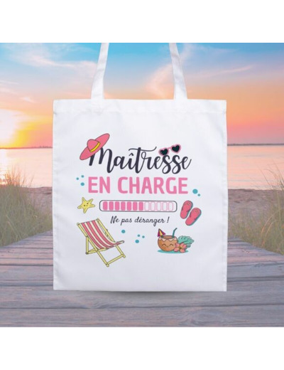 Totebag Maîtresse Sunny - Jolie-Môme Guise