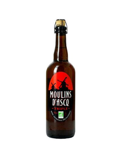 Bière triple Moulins d'Ascq 75cl