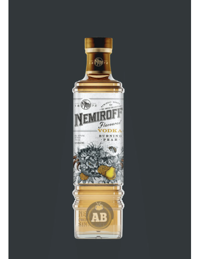 NEMIROFF VODKA BURNING PEAR 70CL 40°