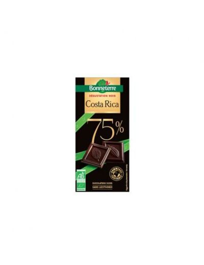 CHOCOLAT NOIR Origines Intenses Costa Rica 100g -BONNETERRE Abc bio Marly