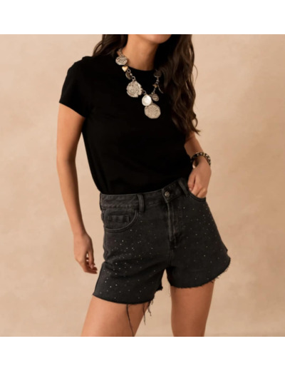 Short Sullivan - Denim gris