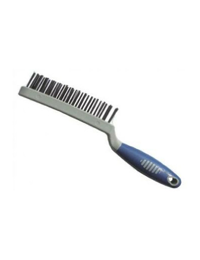 Brosse métallique 280 mm 4 rangs 01519