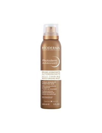 Brume autobronzante Bioderma 150ml - Pharmacie d'Haspres