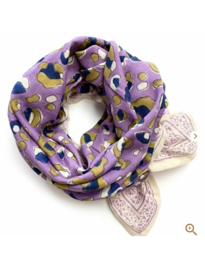 FOULARD LATIKA GROU VIOLET - APACHES