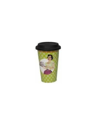 Antic Line Mug avec Couvercle Vert