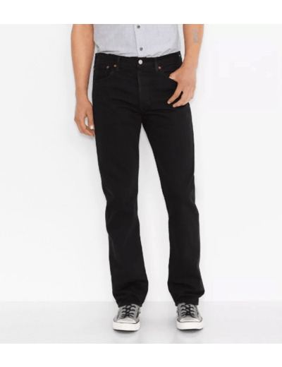 Jeans 501™ original Levi's® noir coton