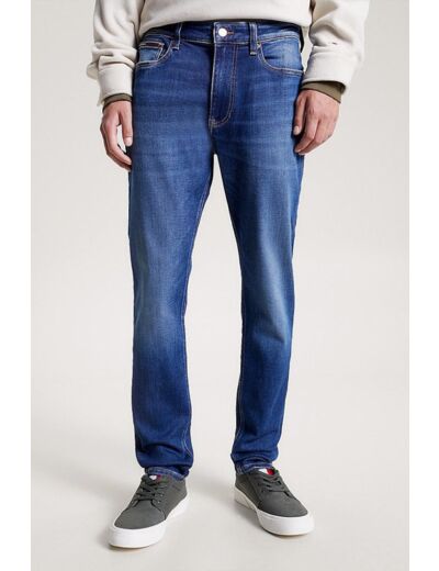 Jean skinny Tommy Jeans bleu foncé en coton bio stretch
