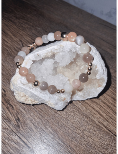 Bracelet pierres naturelles