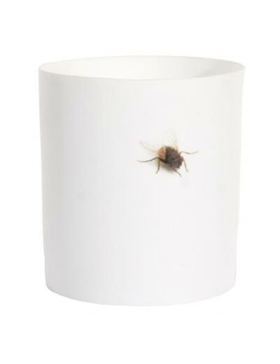 Photophore Mouche en porcelaine