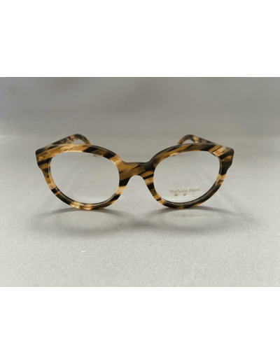 Lunettes de Vue Femme Nathalie Blanc Couleur Ecaille Modèle Helene 5023