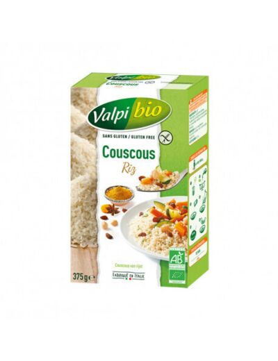 Couscous Riz Bio Sans gluten Valpibio
