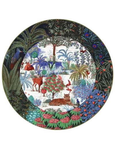 PLAT À GÂTEAUX - JARDIN DU PALAIS - Ø 30 CM - GIEN